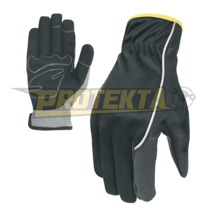 Synthetic Leather Mechanic Gloves – Padded Palm Extended Cuff EN 388 CAT-2
