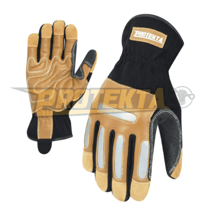 Goatskin Leather Mechanic Gloves – Kevlar Back Reinforced Fingers EN 388 CAT-2