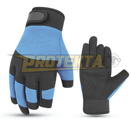 Three Finger Gloves – Synthetic Suede Neoprene Knuckle EN 388 CAT-2