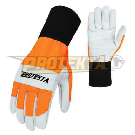 Chainsaw Gloves Wholesale – Full Grain Cowhide, Winter Aramids, EN 388 Certified