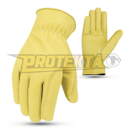 Cow Leather Driving Gloves – Split Palm Keystone Thumb EN 388 CAT-2