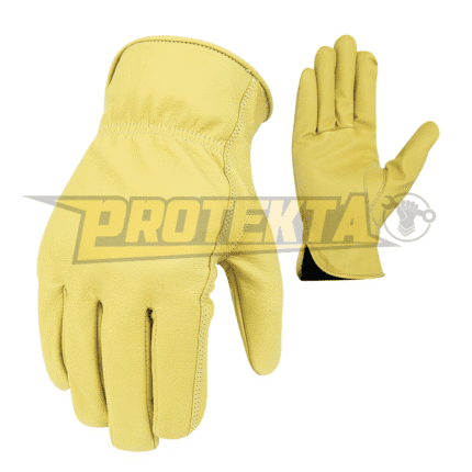 Cow Leather Driving Gloves – Split Palm Keystone Thumb EN 388 CAT-2