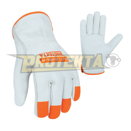 Cow Leather Driving Gloves – Split Palm Keystone Thumb EN 388 CAT-2