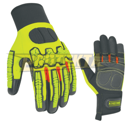 TPR Impact Gloves Wholesale – EVA Padded, Elastic Cuff, EN 388 Certified