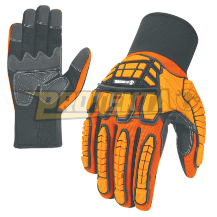 TPR Impact Gloves Wholesale – Neoprene Puller Cuff, Playboy Foam, EN 388 Certified
