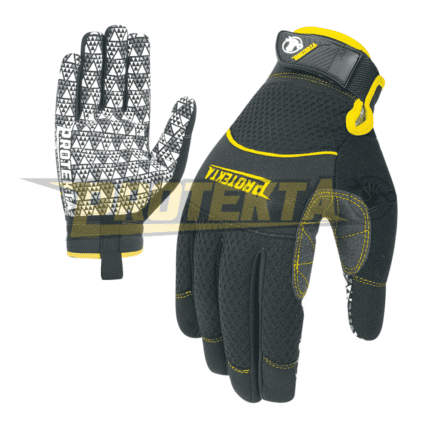Synthetic Leather Mechanic Gloves – High Dexterity Silicone EN 388 CAT-2