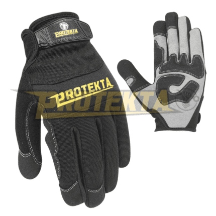 Synthetic Leather Mechanic Gloves – EVA Neoprene Reflective EN 388 CAT-2