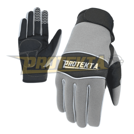 Synthetic Leather Mechanic Gloves – EVA Neoprene Reflective EN 388 CAT-2