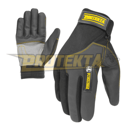 Synthetic Leather Mechanic Gloves – Neoprene Cuff EN 388 CAT-2