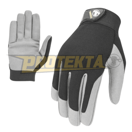 Synthetic Leather Mechanic Gloves – Reinforced Wing Thumb EN 388 CAT-2
